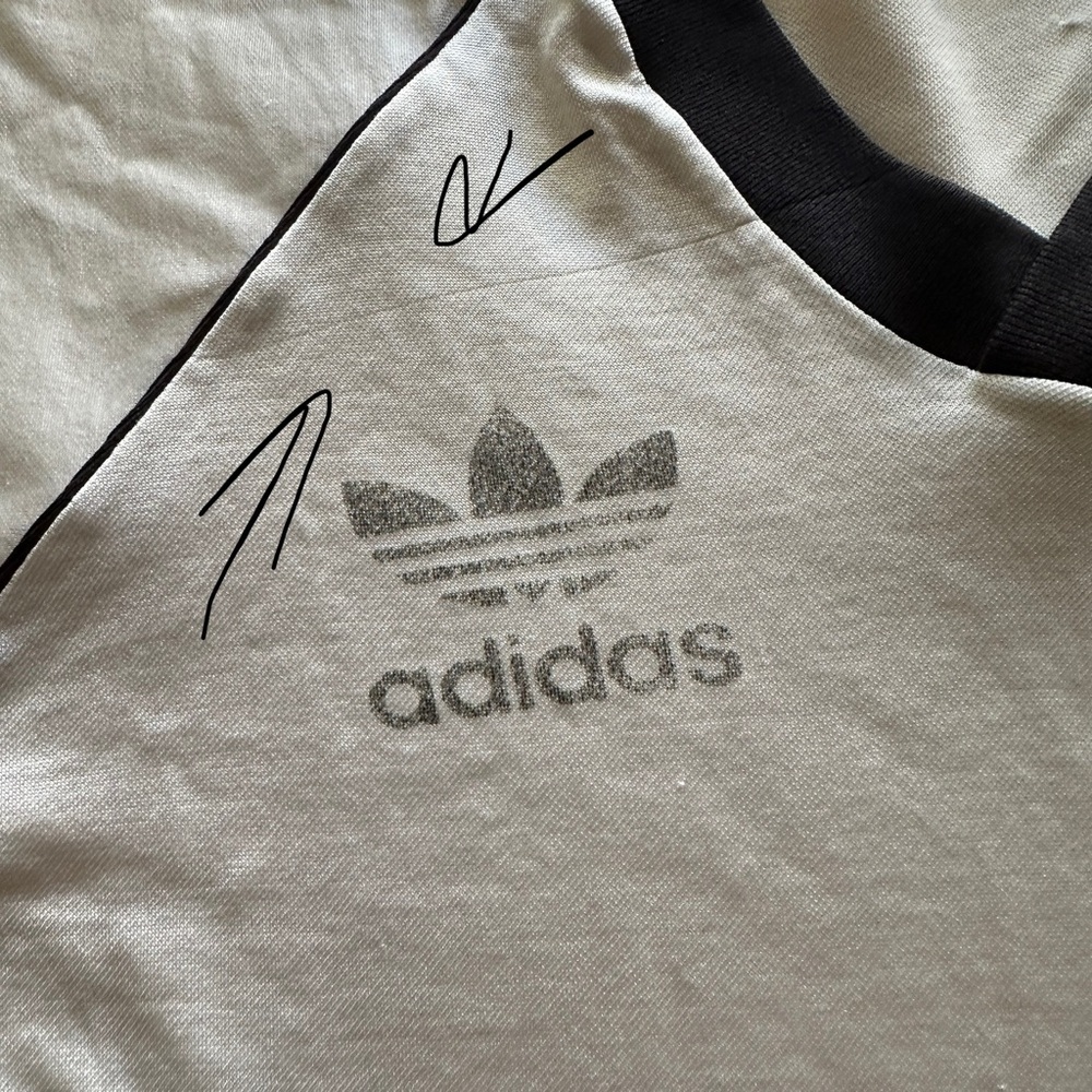 Vintage 90s Adidas National Coaching School Tshirt Size Medíum - Picture 8 of 16